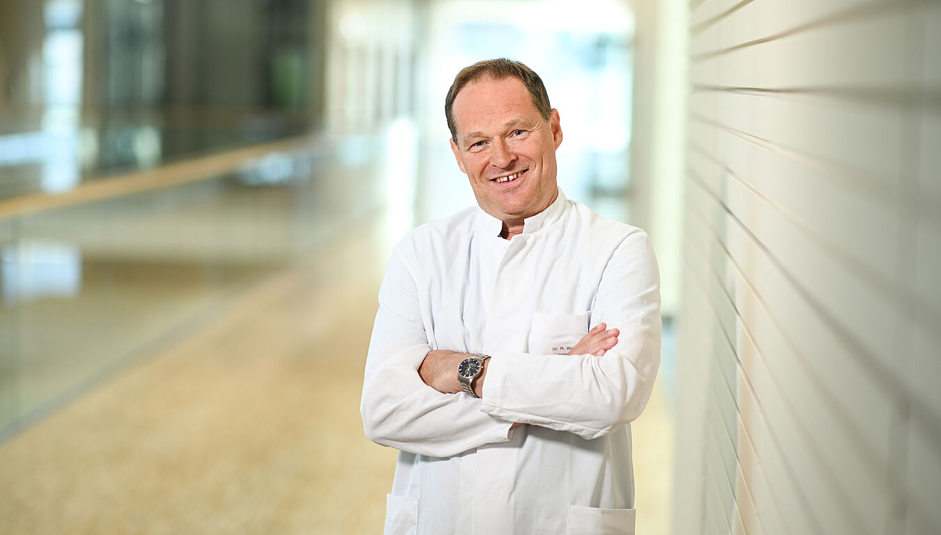 Leitender Oberarzt der Klinik für Innere Medizin I, Leiter der Endoskopie/Sonographie Waurick Markus