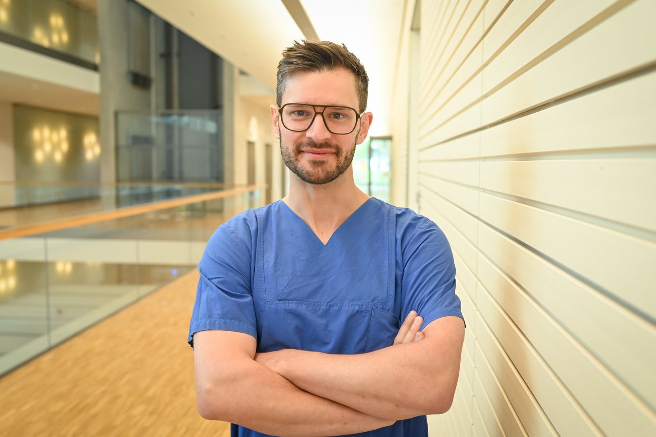 Oberarzt der Klinik für Anästhesie, Intensiv-, Notfall- und Schmerzmedizin Christ Michael