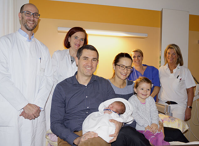 Neujahrsbaby St. Elisabethen-Klinikum Ravensburg