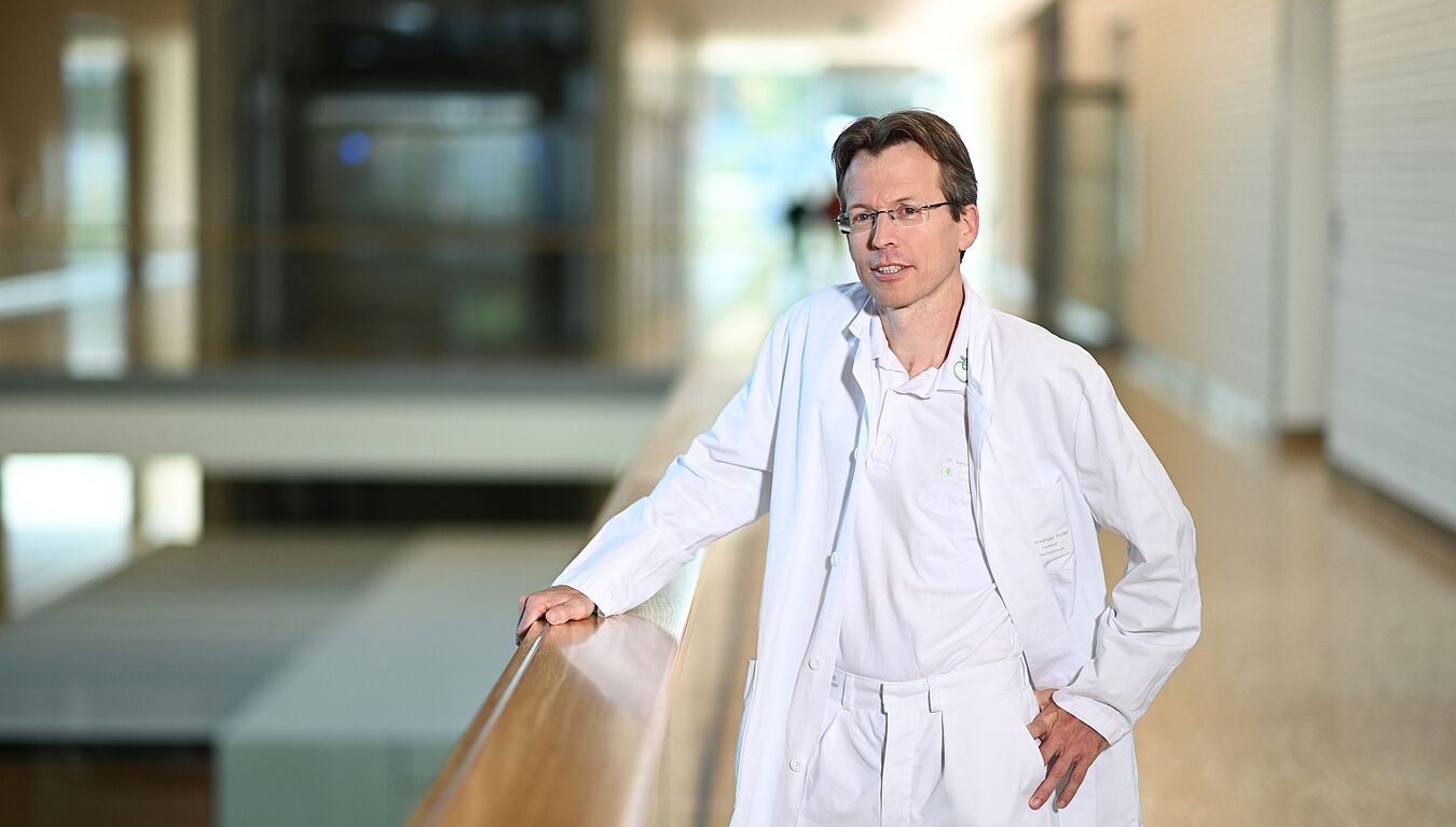 Oberarzt der Klinik für Neuroradiologie Müller Alexander