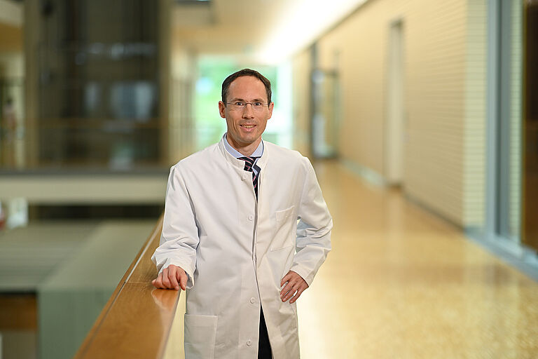 Prof. Dr. Thilo Welsch, Chefarzt für Allgemein-, Viszeral- und Thoraxchirurgie.