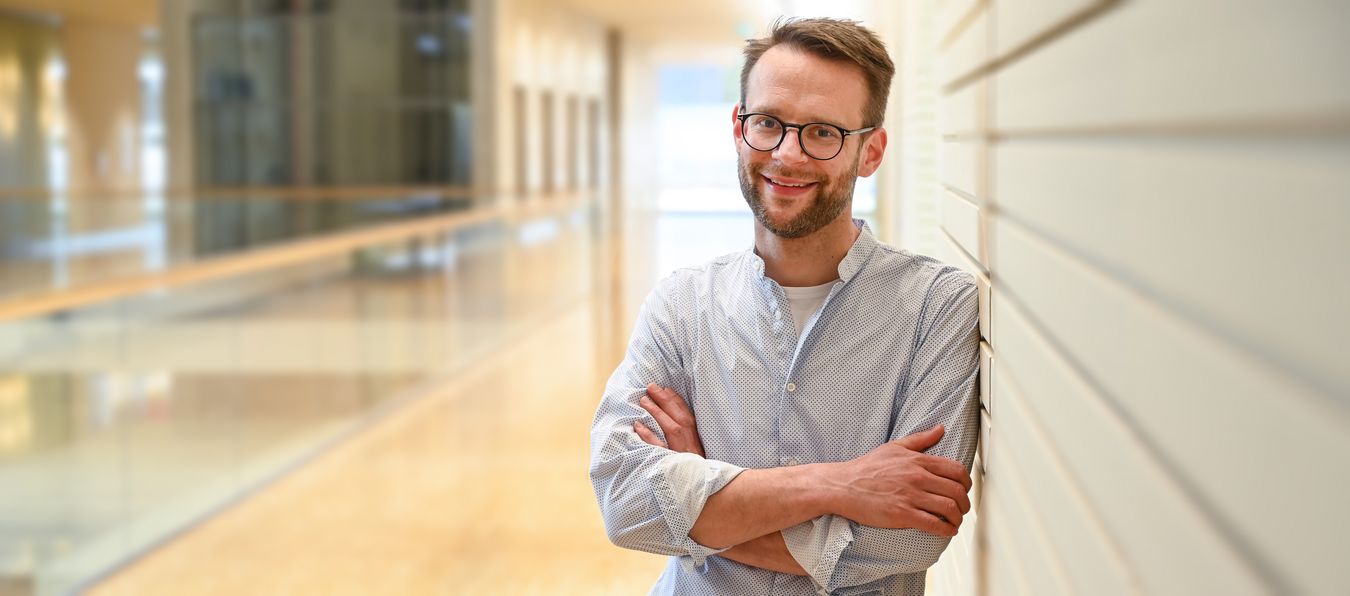 Oberarzt der Klinik für Kinder und Jugendliche Riester, M.A. Martin