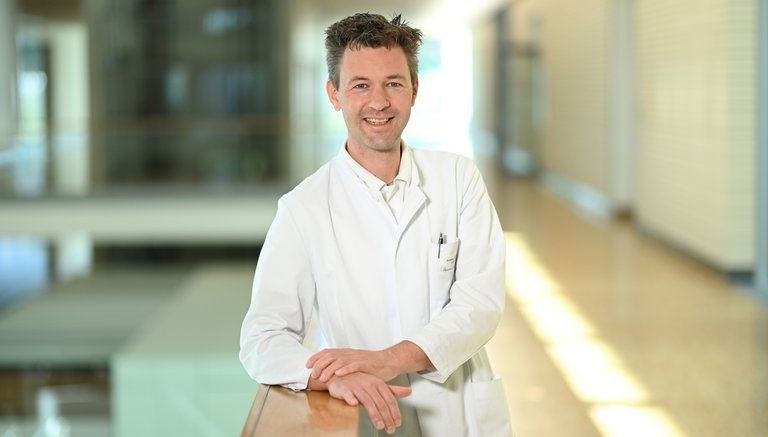 Oberarzt Andreas Fischer.
