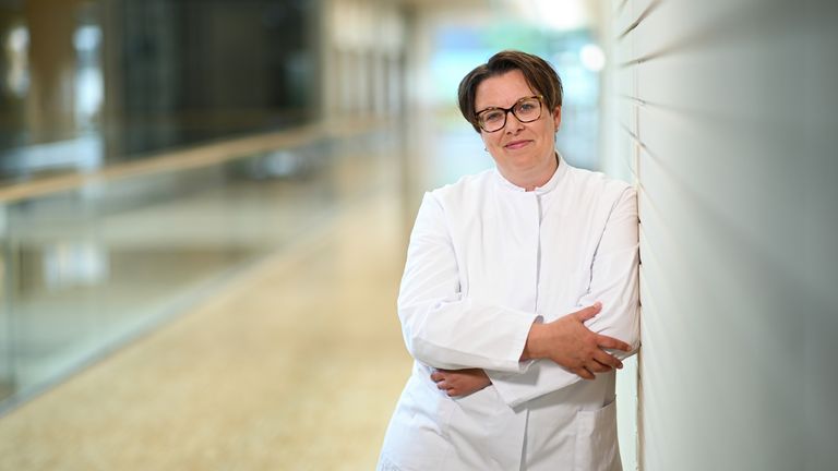 Dr. Kerstin Kunz, Chefärztin der Zentralen Notaufnahme am EK in Ravensburg..