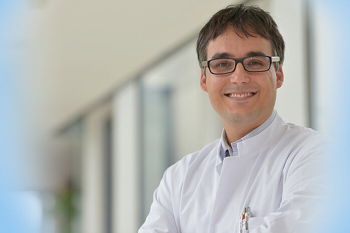 Dr. Timo Gentner, Leitender Arzt der Notaufnahme im Westallgäu-Klinkum in Wangen