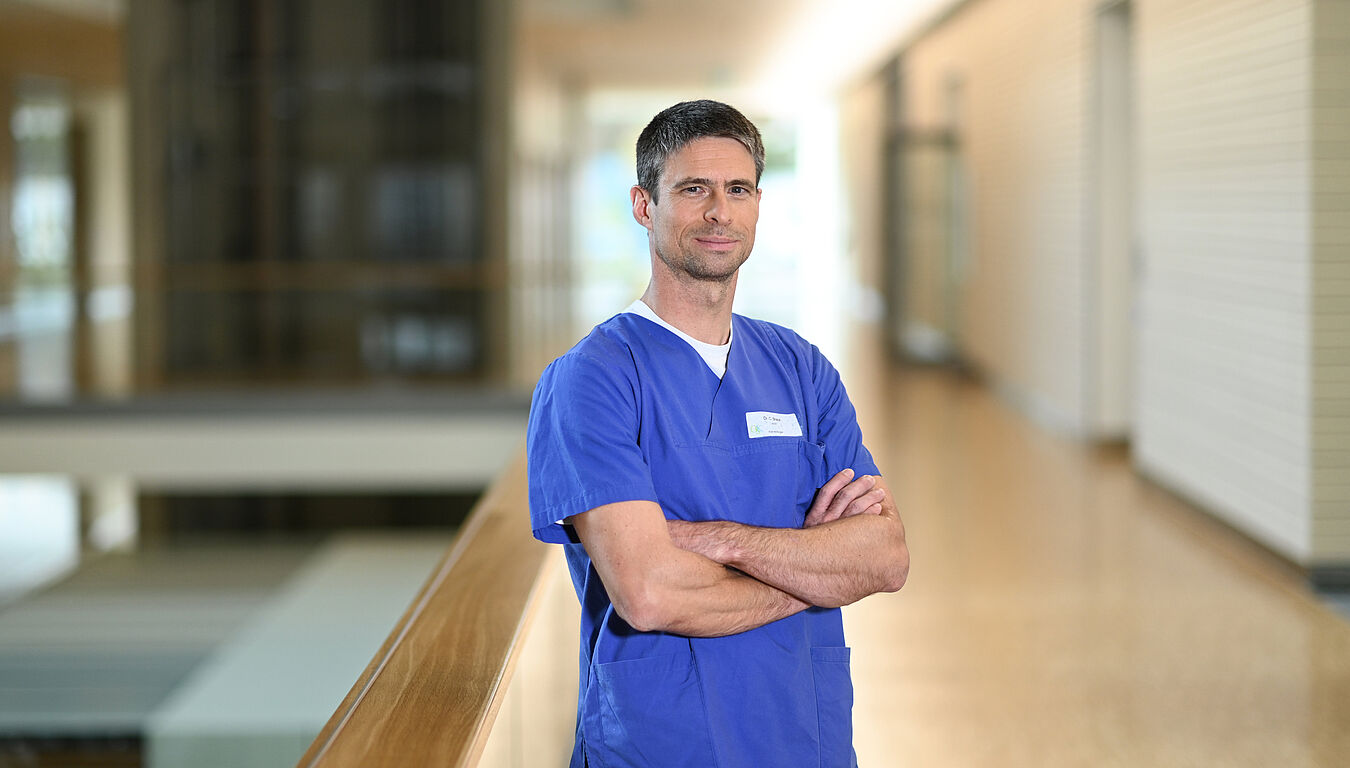 Oberarzt der Klinik für Innere Medizin II, Kardiologie und internistische Intensivmedizin Braun Christoph