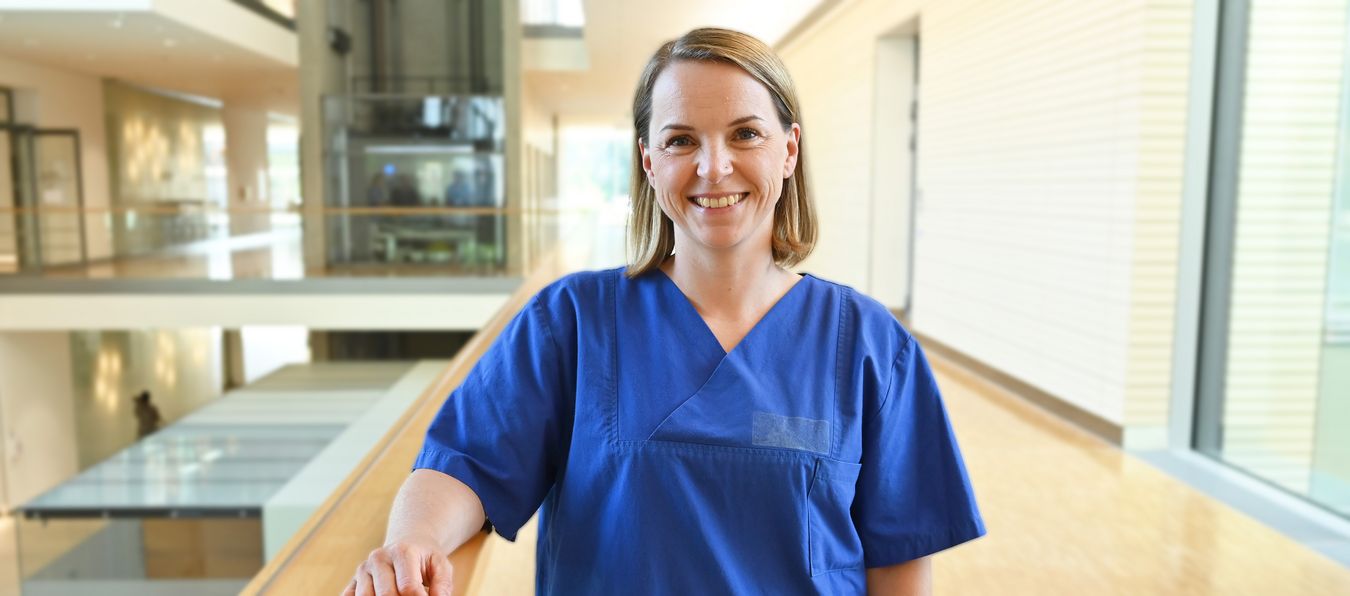 Leitende Oberärztin der Klinik für Anästhesie-, Intensiv-, Notfall- und Schmerzmedizin, Leitende Oberärztin der Anästhesiologischen Intensivstation Meißler Stephanie