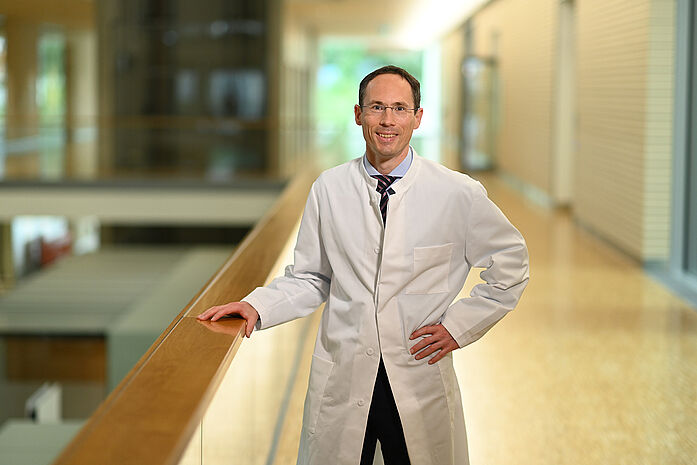 Prof. Dr. Thilo Welsch, Chefarzt für Allgemein-, Viszeral- und Thoraxchirurgie in Ravensburg.